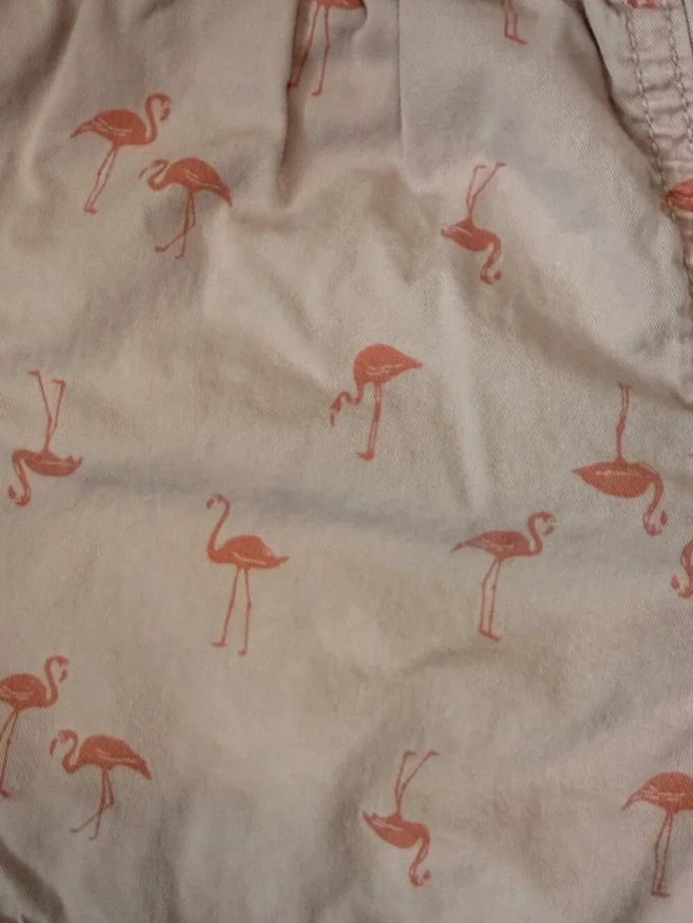 GAP Kids pink flamingo shorts girls small beach summer vacation California